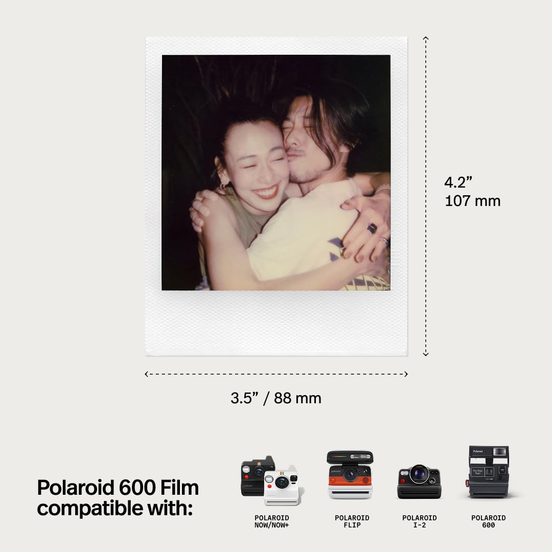 Polaroid Polaroid Color Film for 600 Double Pack - 16 Photos (6012) | Capture Memories in Vibrant Color - View 4 of 4