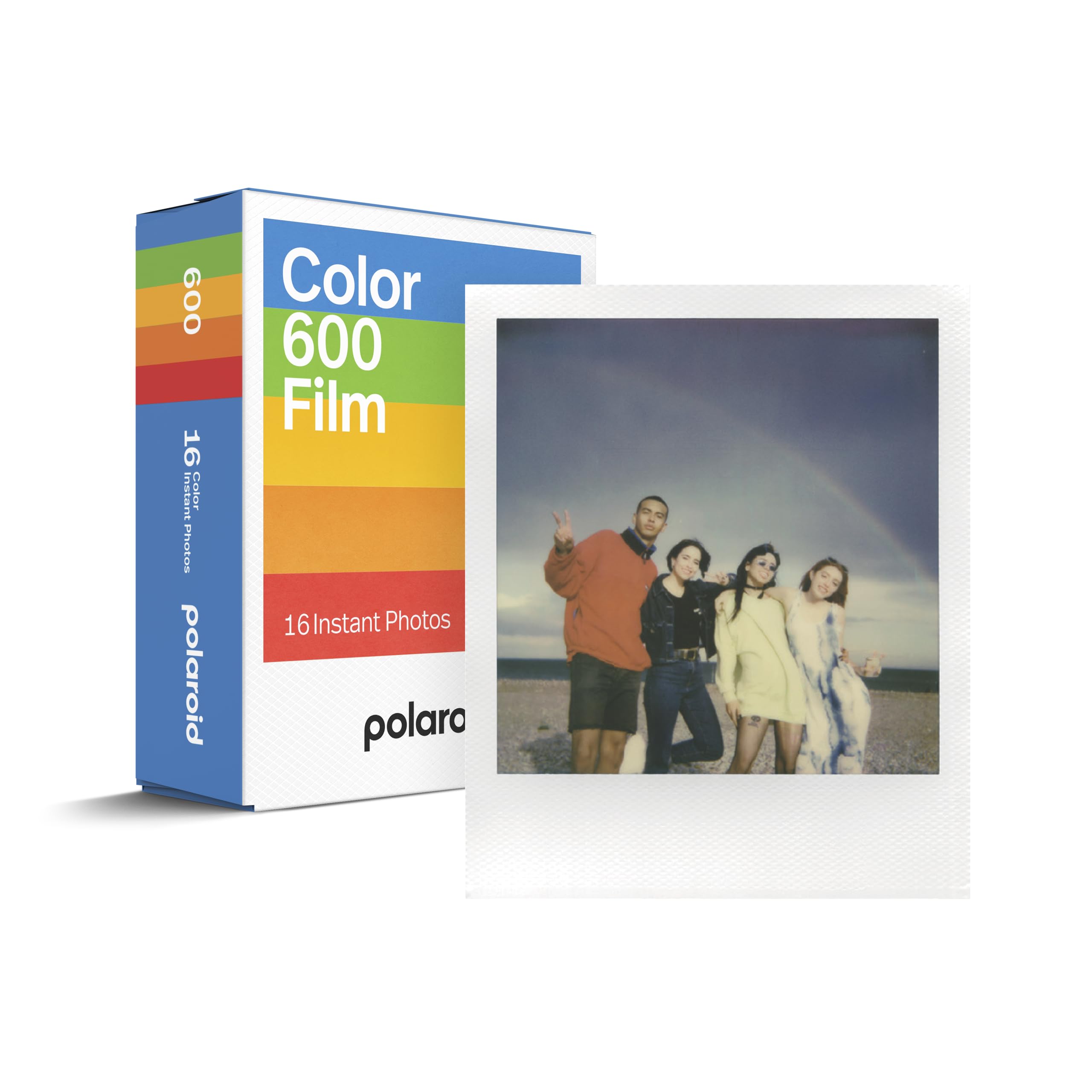 Polaroid Color Film for 600 Double Pack - 16 Photos (6012) | Capture Memories in Vibrant Color