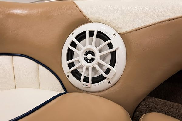 MB Quart MB Quart NF1-116 Nautic Series 6.5 Inch 80 Watt Coaxial Speakers White for Superior Sound Quality - View 6 of 7