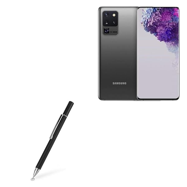 BoxWave BoxWave Stylus Pen for Samsung Galaxy S20 5G FineTouch Capacitive Super Precise Jet Black - View 3 of 6