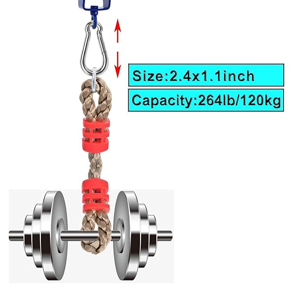 Lsqurel Spring Snap Hook Lsqurel 304 Stainless Steel Carabiner Clips Keychain Heavy Duty Quick Link for Camping Hiking Traveling M6 30pcs - View 3 of 7