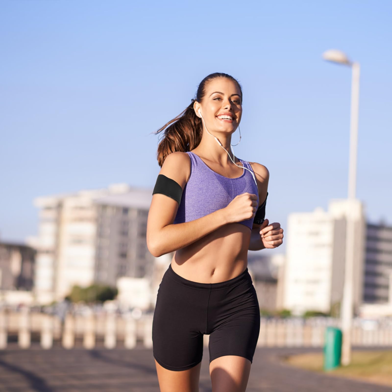 Petyoung Petyoung 15PCS Black Elastic Arm Band Adjustable Mourning Band for Funeral Soccer Football Memorial Use - View 7 of 9