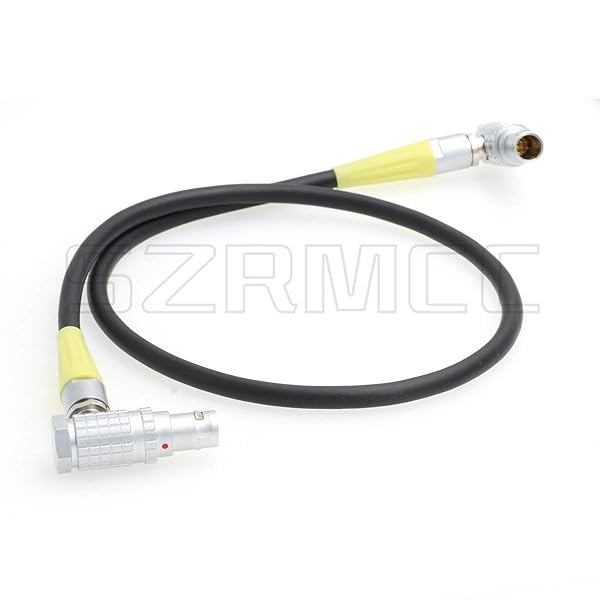 SZRMCC SZRMCC Right Angle 1B 7 Pin Male to Right Angle 1B 7 Pin Digital Lens Motor Cable for Preston MDR Bartech Heden FIZ Connection - View 6 of 6