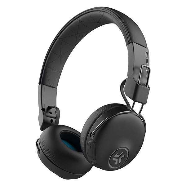 JLab JLab Studio ANC On-Ear Wireless Headphones: 34+ Hour Playtime, Active Noise Cancellation & Custom Sound - View 3 of 7