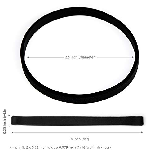 GRIFITI GRIFITI Band Joes 60 Pack Durable Colorful Silicone Rubber Bands for Cooking Chef Ring Wallet Box Book Wrap and Hardware Bulk Use - View 6 of 9