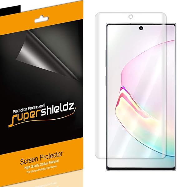 Supershieldz 2 Pack Screen Protector for Samsung Galaxy Note 10 Plus 0.13mm High Definition Clear Shield TPU