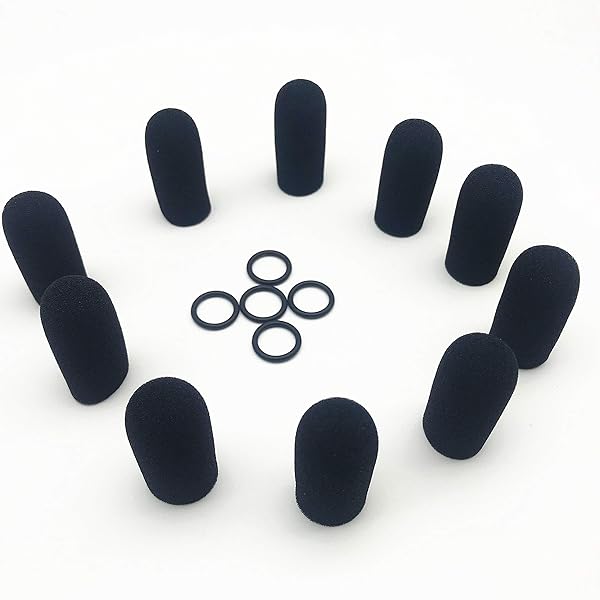 LINHUIPAD LINHUIPAD Microphone Covers for David Clark M-4 M-7 Headsets - 10 Pack Windscreen Protectors