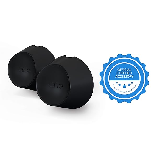 Arlo Arlo Magnetic Wall Mounts - Set of 2 for Pro 5S, Pro 4, Pro 3, Ultra 2 Cameras - Indoor/Outdoor Use, Arlo Certified Accessory - View 3 of 8