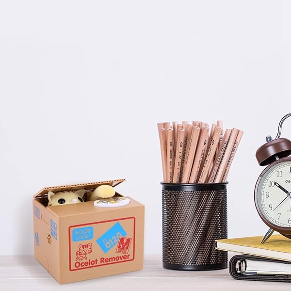 EBTOOLS Cat Stealing Money Bank Cute Kitty Coin Piggy Bank for Kids Creative Gift Auto Money Saving Box - View 7 of 9