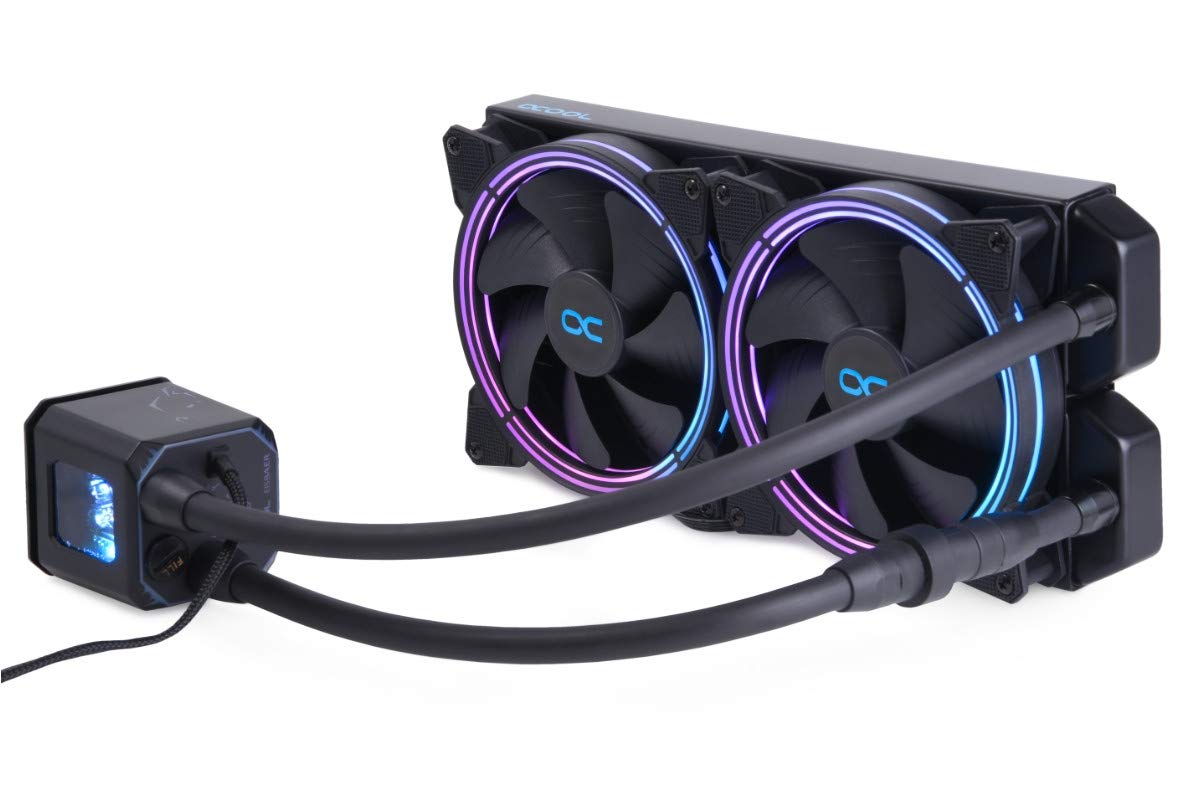 Alphacool Alphacool Eisbaer Aurora 280 CPU Cooler Review - Digital RGB Performance & Features - View 2 of 9