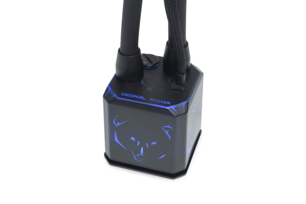 Alphacool Alphacool Eisbaer Aurora 280 CPU Cooler Review - Digital RGB Performance & Features - View 7 of 9