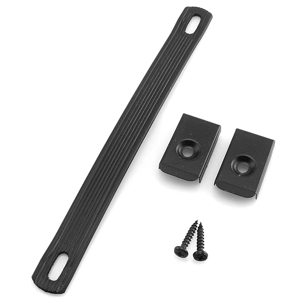 DGZZI DGZZI 2PCS 8Inch Black Guitar Amplifier Speaker Cabinet Handle Strap with Metal End Caps - View 5 of 6