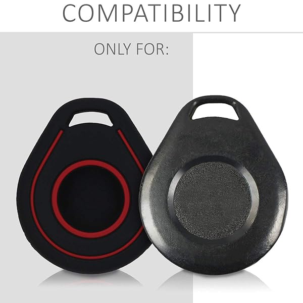 kwmobile KWMobile Silicone Cover for Harley Davidson Key Fob - Protective Black/Red Case for Motorcycle Remote Key - View 7 of 8