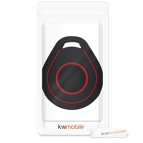 kwmobile KWMobile Silicone Cover for Harley Davidson Key Fob - Protective Black/Red Case for Motorcycle Remote Key - View 8 of 8