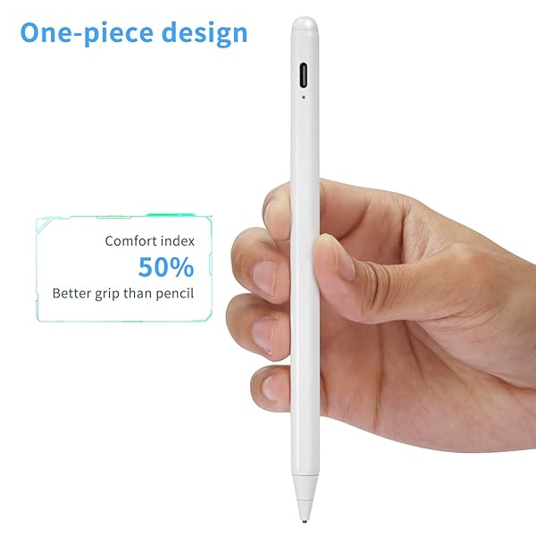 EDIVIA Electronic Stylus Pen for Samsung Galaxy Tab A Ultra Fine Tip Digital Pencil for Note Taking White - View 4 of 6