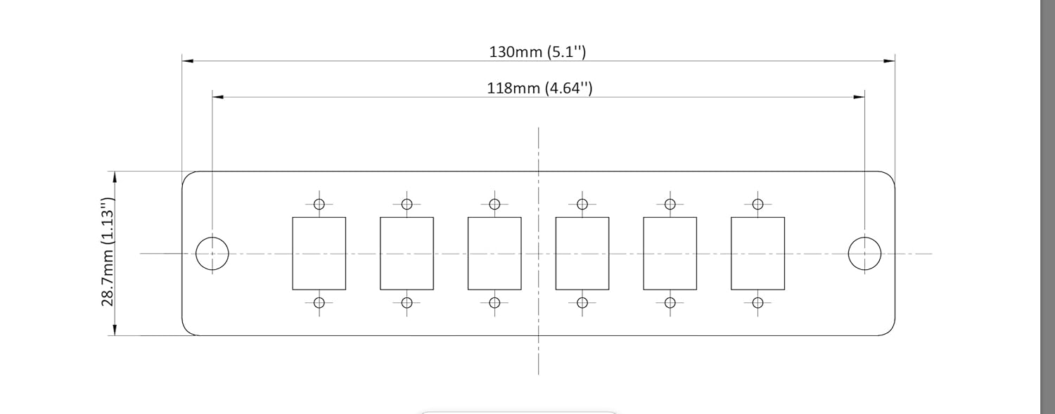 SpeedyFiberTX SpeedyFiberTX 1-Pack LGX Compatible Fiber Patch Panel 12 Fibers with Blue LC Couplers and Printed Port Numbers - View 5 of 5