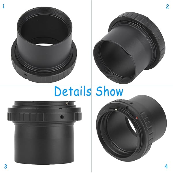 Yoidesu Canon Telescope Camera Adapter: 2-Inch M48 T-Ring for Canon Mount & Eyepiece - Double Structure Design - View 6 of 9