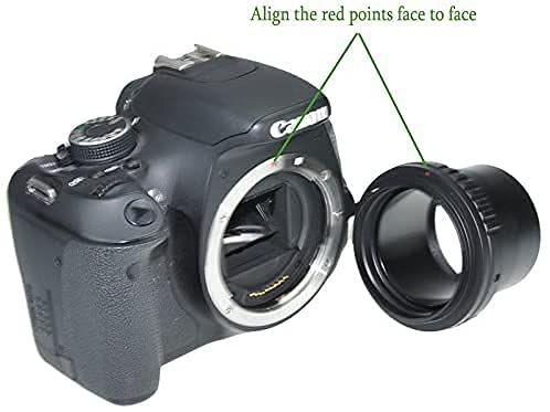 Yoidesu Canon Telescope Camera Adapter: 2-Inch M48 T-Ring for Canon Mount & Eyepiece - Double Structure Design - View 7 of 9