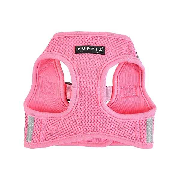 Puppia Puppia Soft Vest Harness PRO Pink XL Comfortable and Stylish Dog Harness for Easy Walks - View 2 of 4