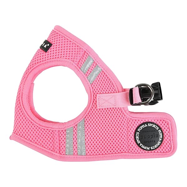 Puppia Puppia Soft Vest Harness PRO Pink XL Comfortable and Stylish Dog Harness for Easy Walks - View 3 of 4