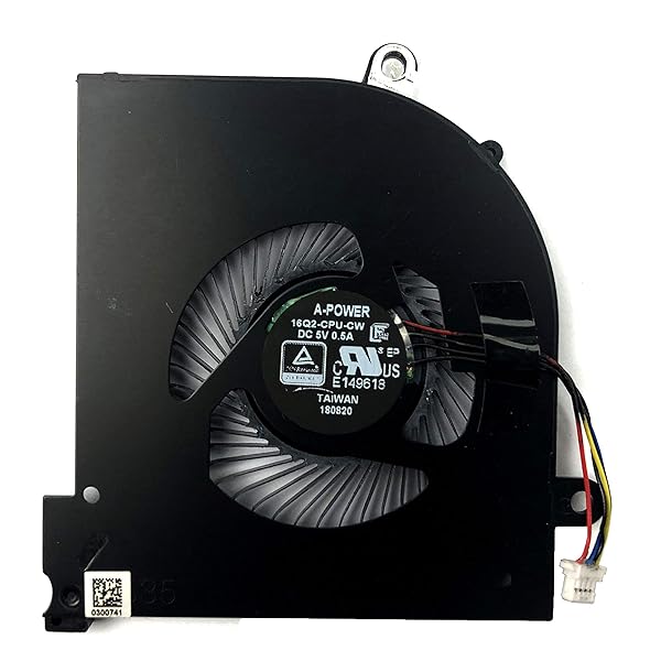 BestPartsCom BestParts CPU & GPU Cooling Fan Replacement for MSI GS65 Stealth Thin Laptop - MS-16Q2 Series - View 4 of 6