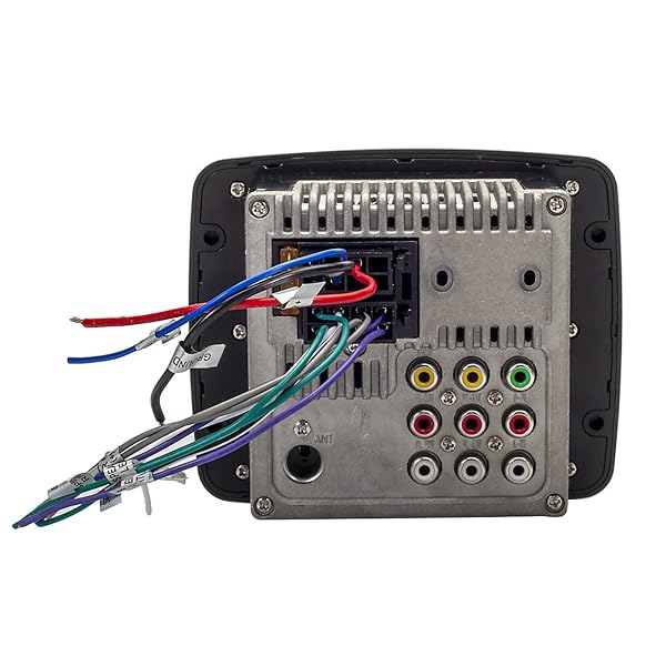 Magnadyne Dual Zone Multimedia Stereo Receiver Bluetooth USB AUX AM FM for RV Motorcycle Power Sports Campers - View 4 of 10