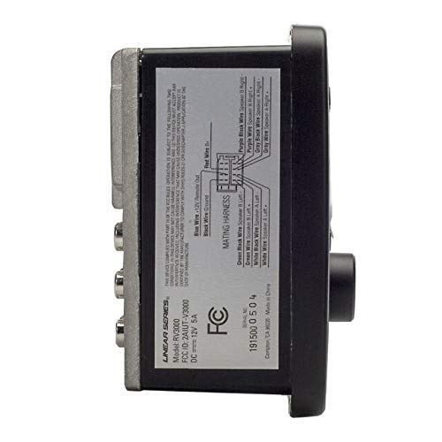 Magnadyne Dual Zone Multimedia Stereo Receiver Bluetooth USB AUX AM FM for RV Motorcycle Power Sports Campers - View 6 of 10