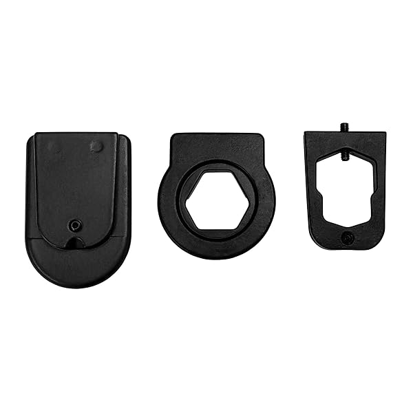 Master Tailgaters Master Tailgaters Rear View Mirror Adapters for Volkswagen Audi Dodge Ford Honda Three Metal Brackets - View 6 of 6