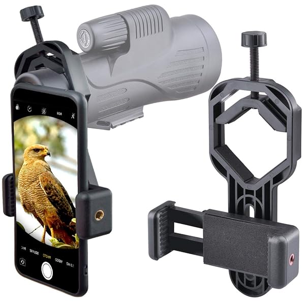 starboosa Starboosa Smartphone Telescope Adapter: Universal Camera Mount for iPhone, Samsung, LG & More - Perfect for Telescopes & Binoculars
