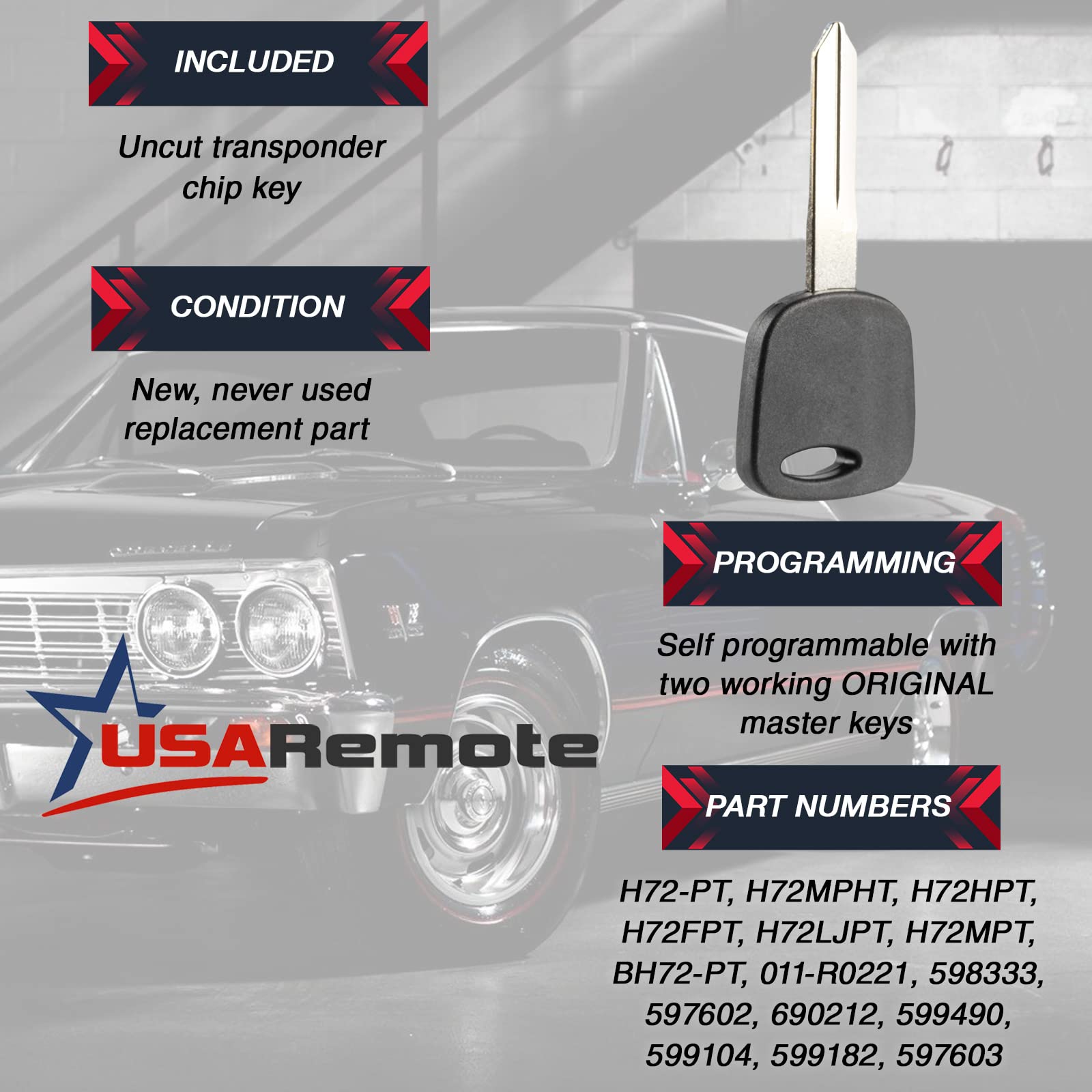 USARemote USARemote Key Fob Keyless Entry for Ford F150 F250 F350 Escape Expedition Explorer with 80 Bit Key Black Plastic Pickup Truck SUV - View 6 of 9