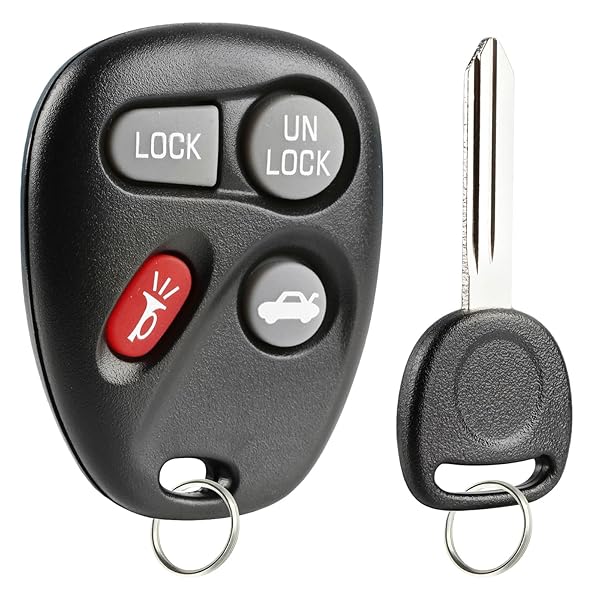 USARemote Keyless Entry Remote Fob and Ignition Key for Convenient Vehicle Access and Security - View 2 of 10