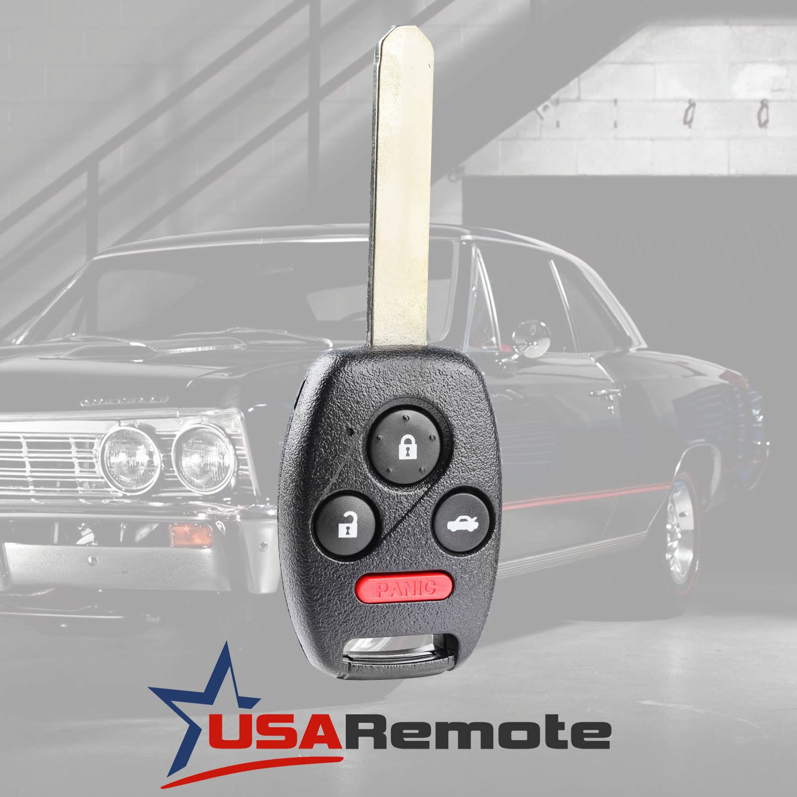 USARemote Fits Honda Civic Key Fob Keyless Entry Remote 2006 2007 2008 2009 2010 2011 N5F-S0084A - View 2 of 6