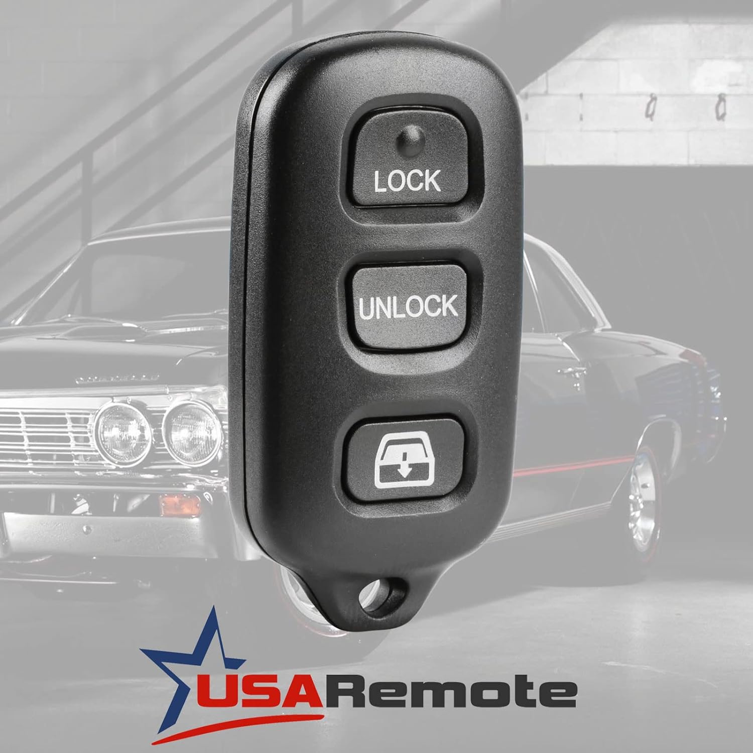 USARemote Keyless Entry Remote Fob and Ignition Key for 2003-2008 Toyota 4Runner and Sequoia HYQ12BBX 4C - View 2 of 9