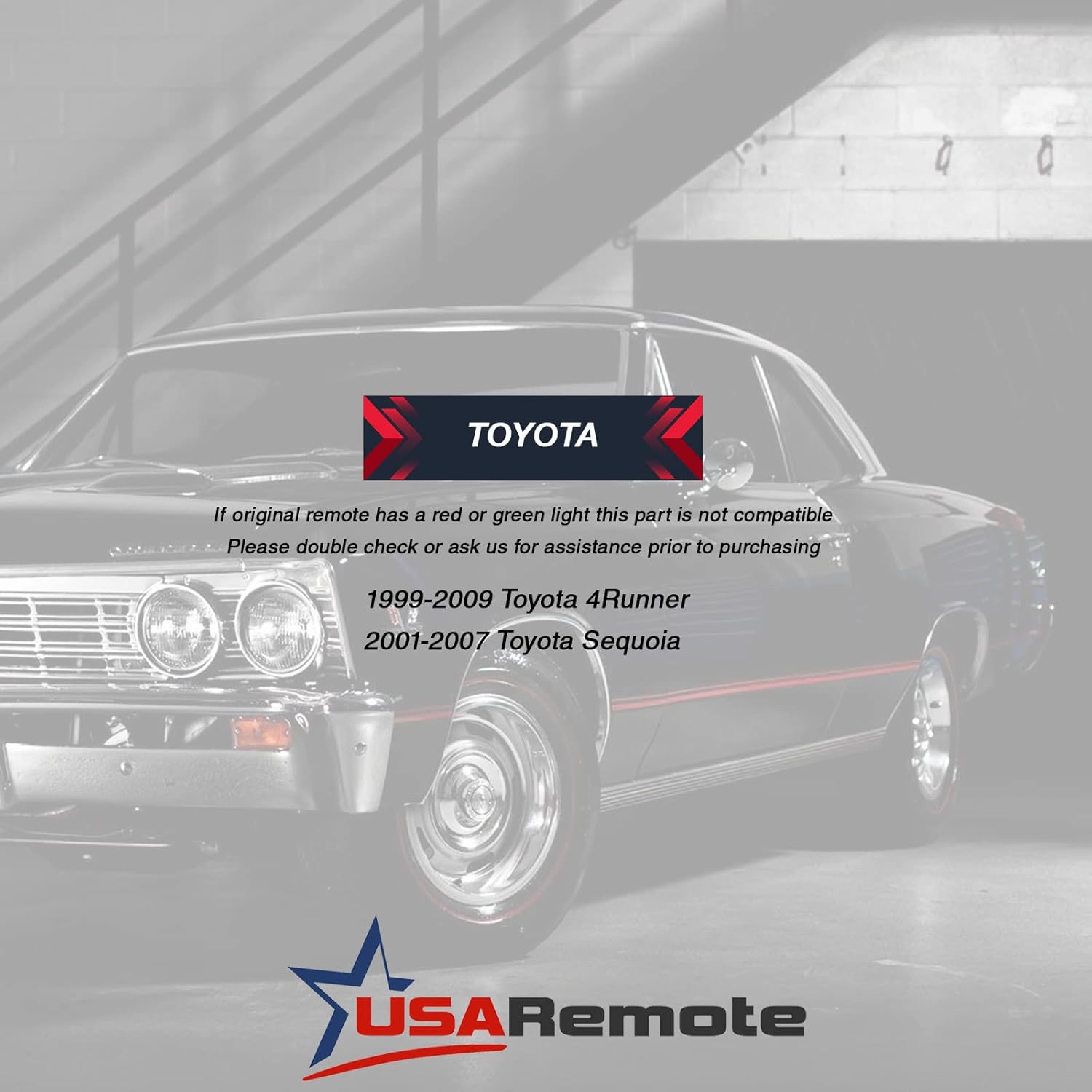 USARemote Keyless Entry Remote Fob and Ignition Key for 2003-2008 Toyota 4Runner and Sequoia HYQ12BBX 4C - View 4 of 9