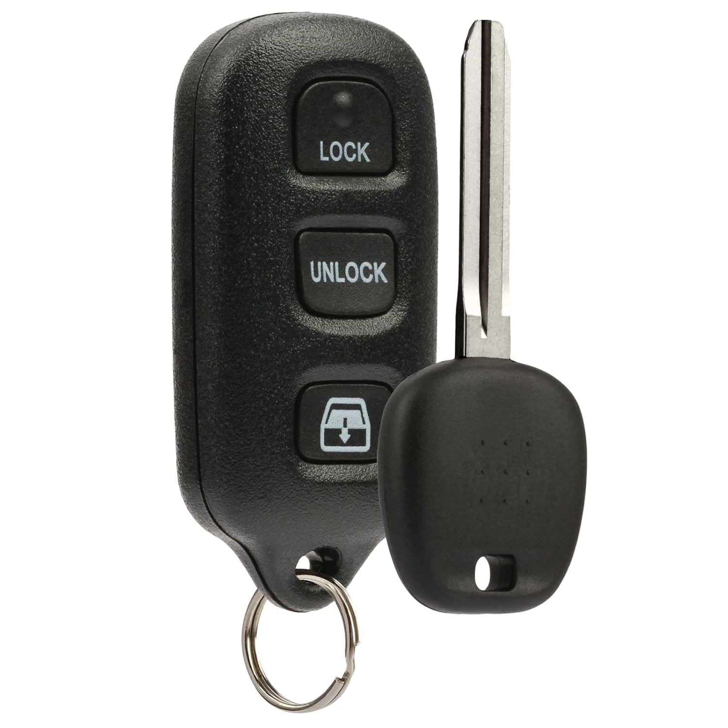 Keyless Entry Remote Fob and Ignition Key for 2003-2008 Toyota 4Runner and Sequoia HYQ12BBX 4C