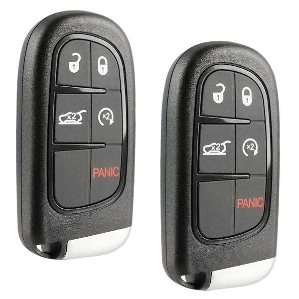 USARemote USARemote Keyless Entry Fob for 2014-2019 Jeep Cherokee Black Plastic SUV GQ4-54T - View 3 of 8