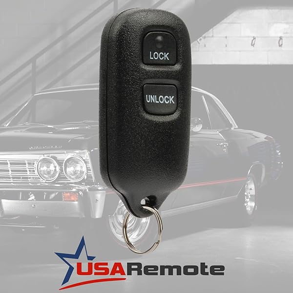 USARemote Keyless Entry Remote Fob and Ignition Key for 2001 2002 2003 Toyota Highlander and Prius HYQ12BBX 4C - View 4 of 11