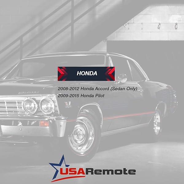 USARemote Key Fob Set of 2 for Honda Accord Pilot 2008 to 2015 KR55WK49308 Fast Shipping - View 5 of 7