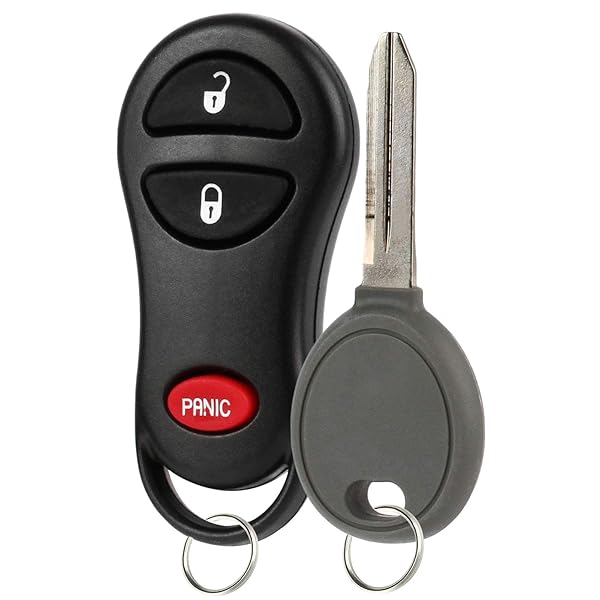 USARemote Key Fob for 1999-2005 Chrysler Dodge Plymouth Keyless Entry Remote and Key 04686481 Y160-PT - View 3 of 11