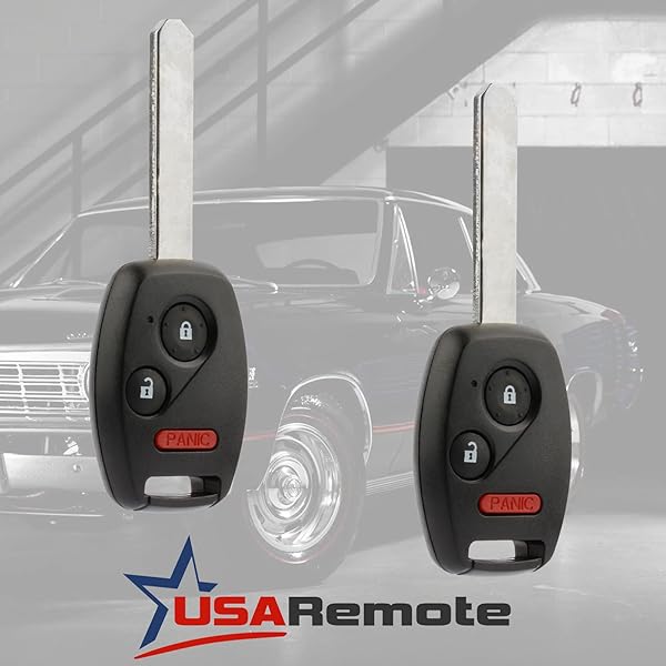 USARemote Keyless Entry Remote Fob for Honda Civic LX Odyssey 2006 to 2014 2 Key Fits N5F-S0084A - View 4 of 8