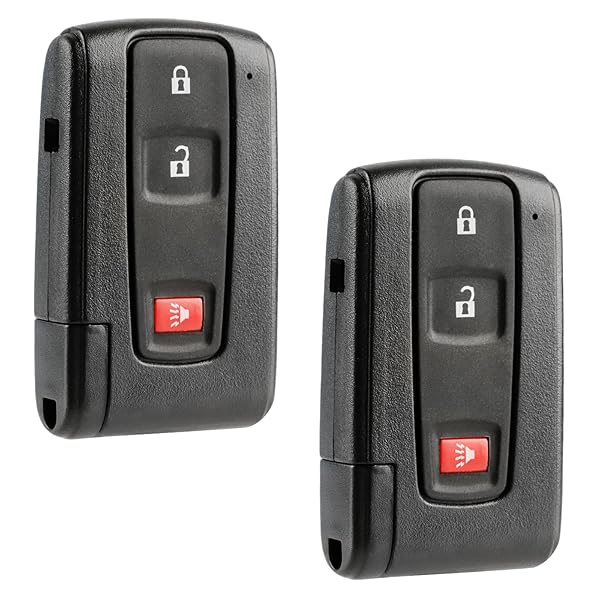 USARemote Key Fob for 2004-2009 Toyota Prius Smart Keyless Entry Remote Silver Logo MOZB31EG - View 2 of 8