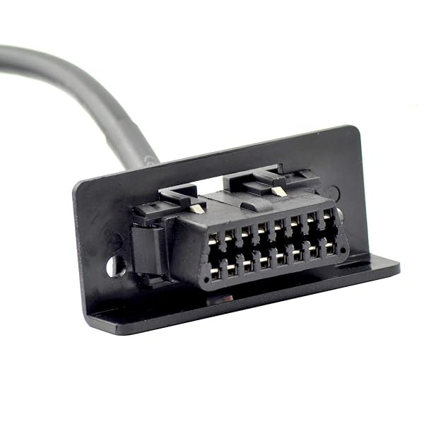 iKKEGOL iKKEGOL OBD2 Full 16 Pin Splitter Y Open Cable J1962 Male to 2 Female Connector for Diagnostic DIY Extension Adapter 50cm 1 Pcs - View 6 of 11