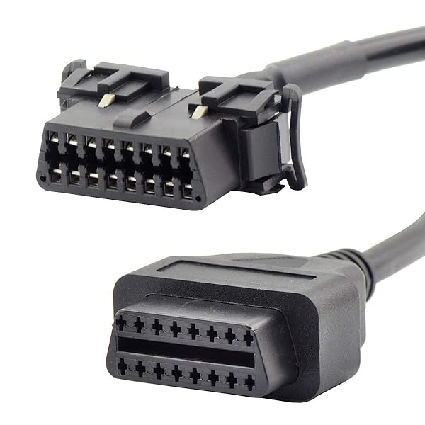 iKKEGOL iKKEGOL OBD2 Full 16 Pin Splitter Y Open Cable J1962 Male to 2 Female Connector for Diagnostic DIY Extension Adapter 50cm 1 Pcs - View 10 of 11