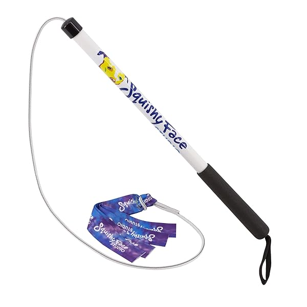 Squishy Face Studio Squishy Face Studio Flirt Pole V2 Durable Dog Toy for Obedience Training and Exercise 24 Inch