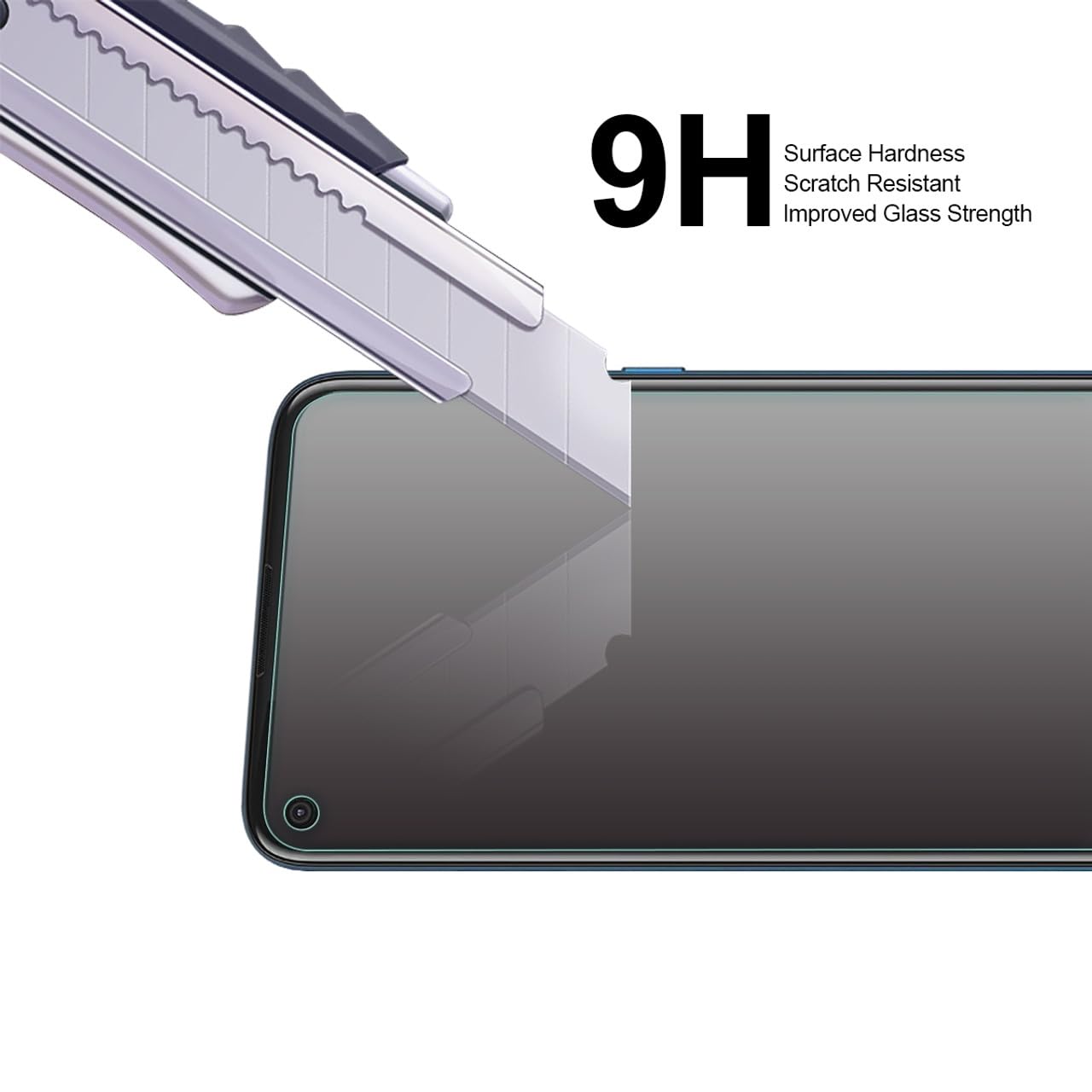 Supershieldz Supershieldz 2 Pack Tempered Glass Screen Protector for Motorola Moto G Power Anti Scratch Bubble Free 0.33mm - View 4 of 5