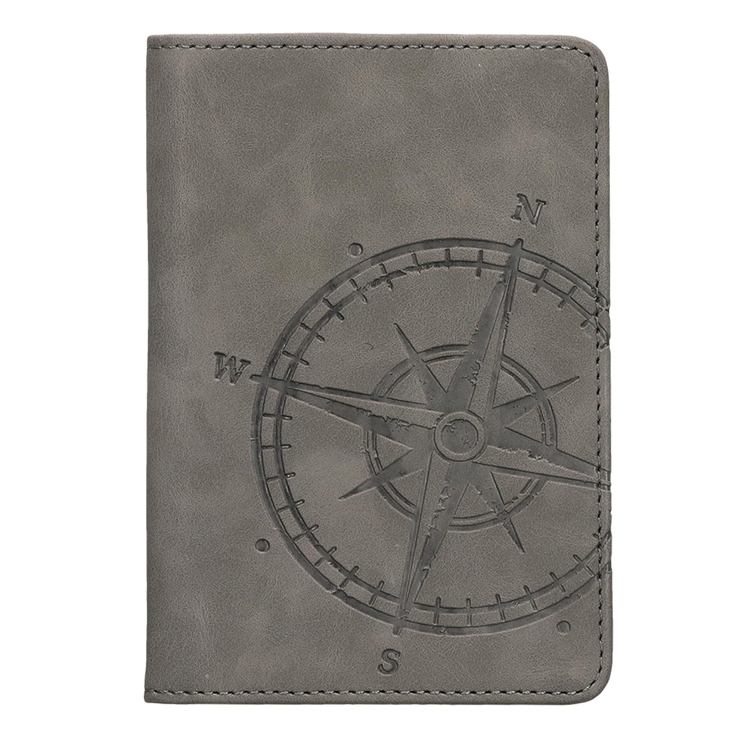 kwmobile kwmobile Car Document Holder Registration and Insurance Holder PU Leather Grey for Vehicle Documents and Cards - View 7 of 8