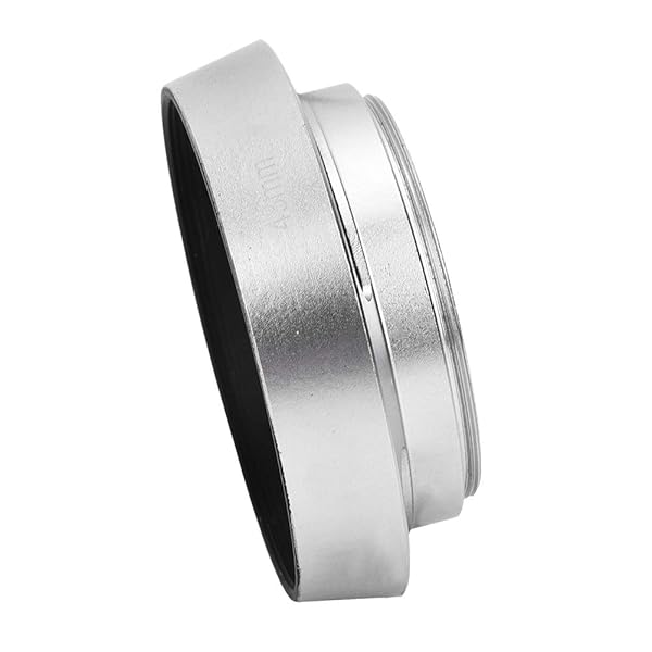 Pomya Pomya 2pcs Aluminum Alloy 43mm Lens Hood for Leica - Silver Metal Replacement for Enhanced Photography - View 8 of 10
