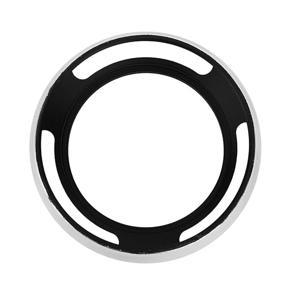 Pomya Pomya 2pcs Aluminum Alloy 43mm Lens Hood for Leica - Silver Metal Replacement for Enhanced Photography - View 9 of 10