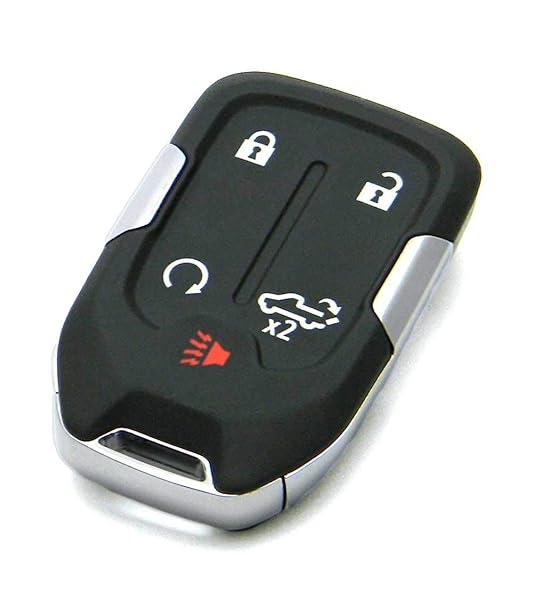 Suburban Tool OEM 5-Button Smart Key Fob for 2019-2020 Chevrolet Silverado - Compatible HYQ1EA, 13529632