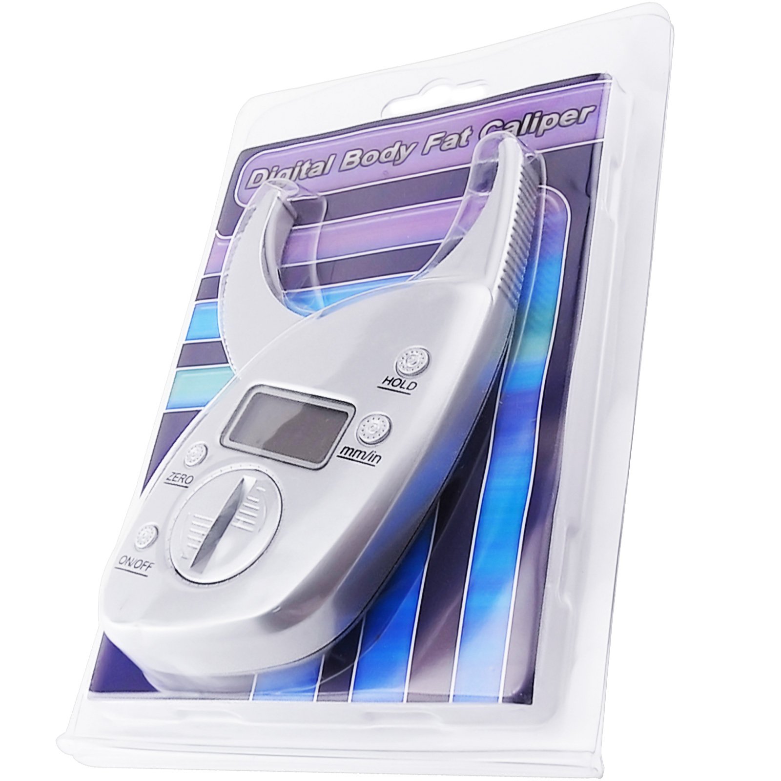 Gain Express Professional Body Fat Caliper Skinfold Tester for Accurate Body Fat Measurement and Health Monitoring Device - View 9 of 9